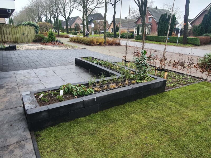 Voortuin Aanplanten