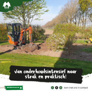Onderhoudsvrije tuin laten aanleggen
